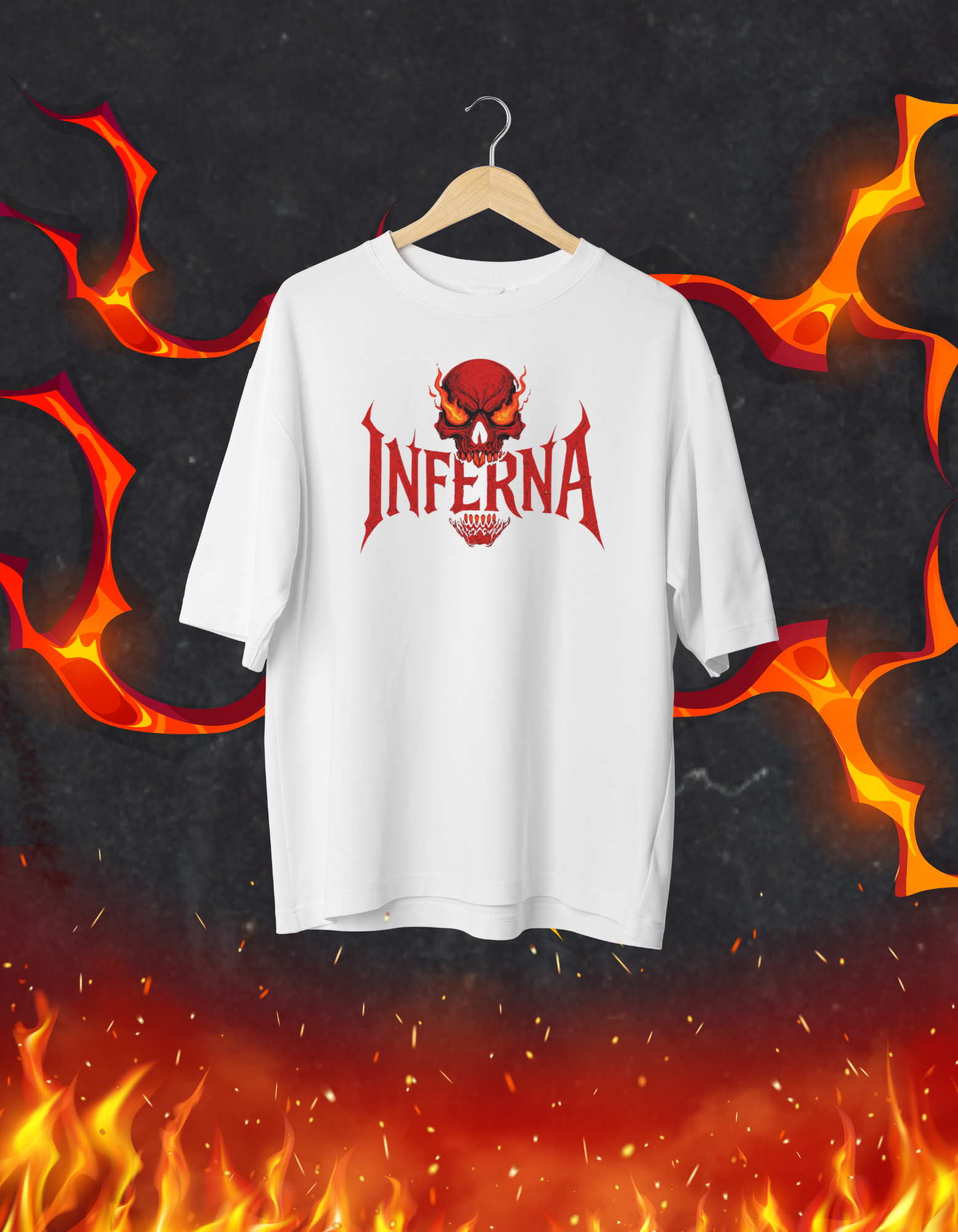 INFERNA OVERSIZE TSHIRT