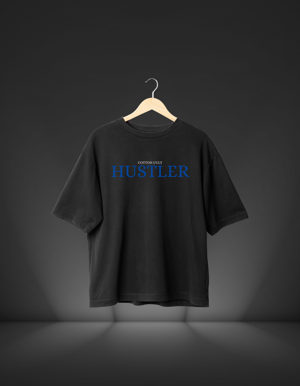 HUSTLER EDITION (BLACK OVERSIZE T-SHIRT)