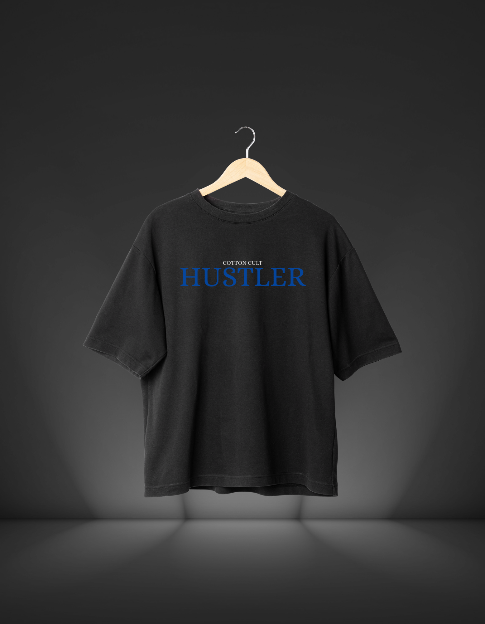 HUSTLER EDITION (BLACK OVERSIZE T-SHIRT)