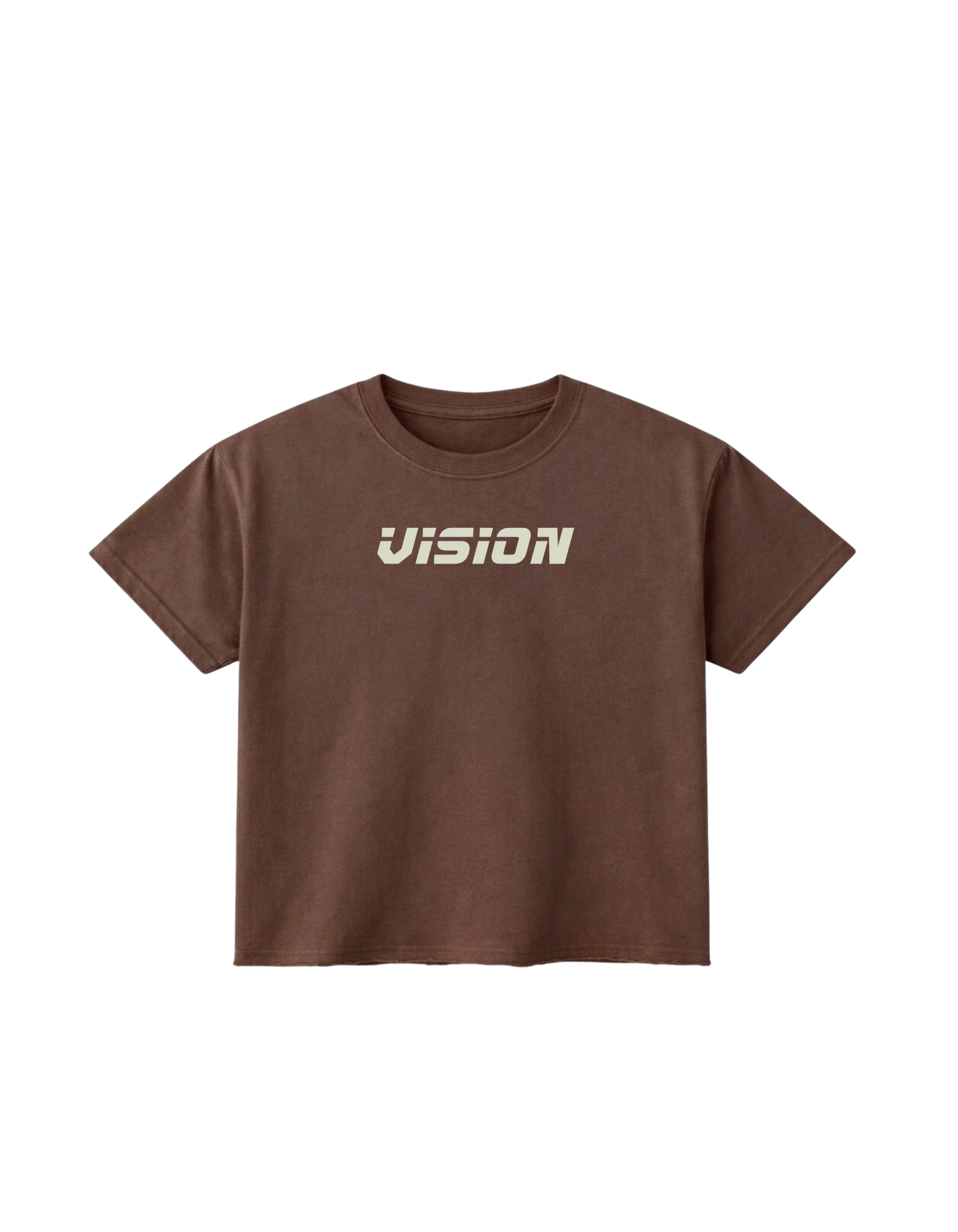 Vision (BROWN BOXY FIT TSHIRT)