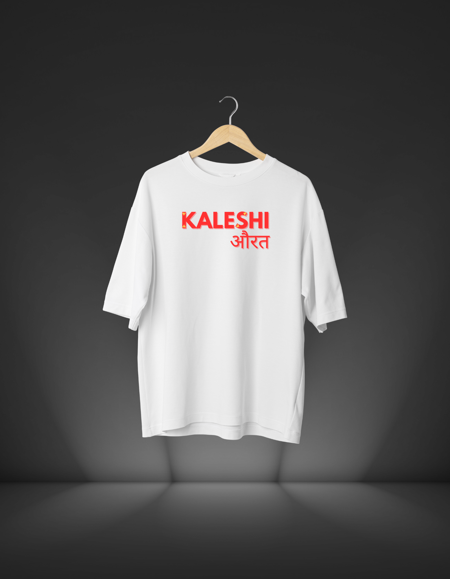 KALESHI AURAT COTTON CULT OVERSIZE TSHIRT