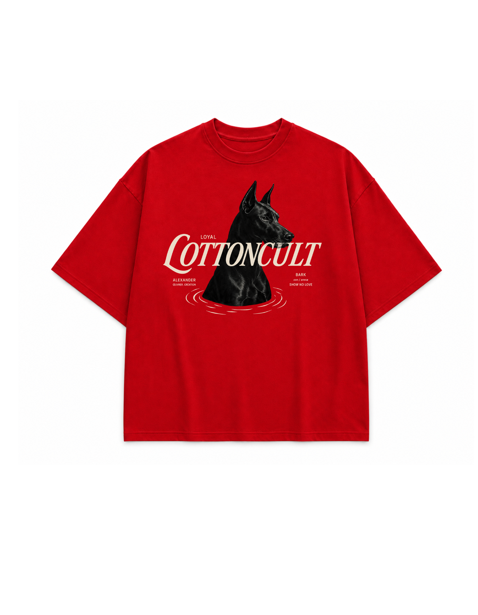 Dark Alpha oversized tshirt