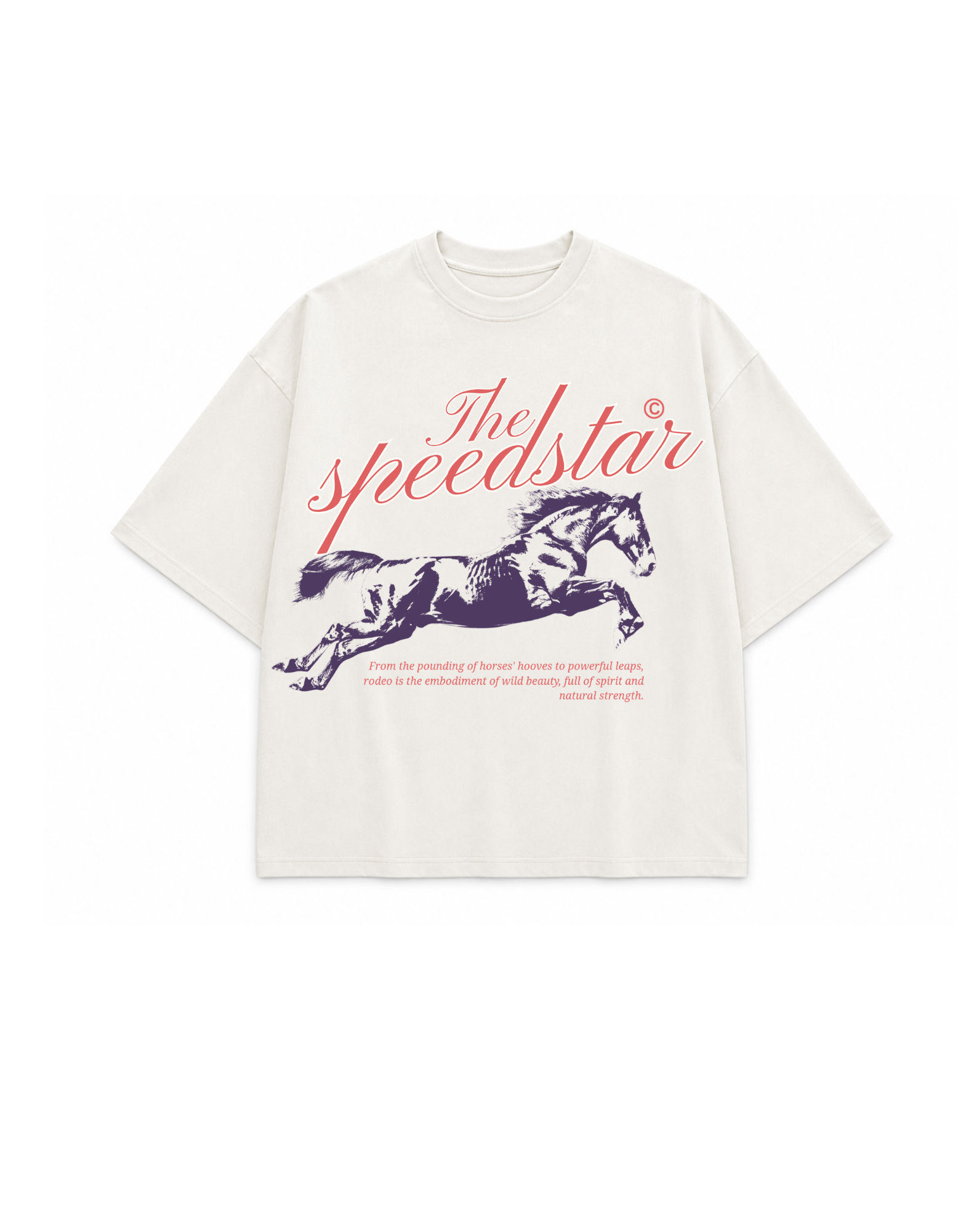 The speedstar oversized tee