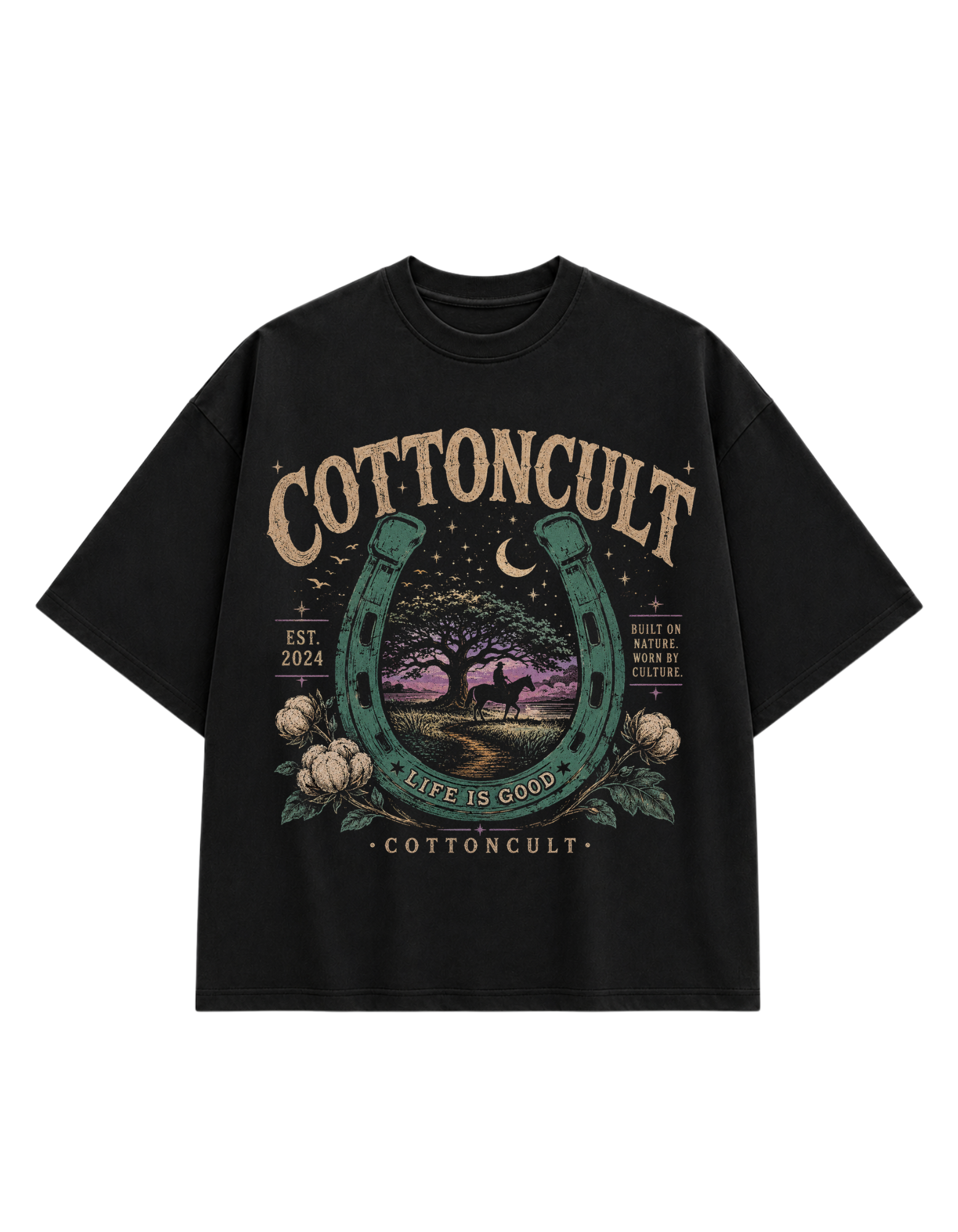 The Lone Rider oversized Tee