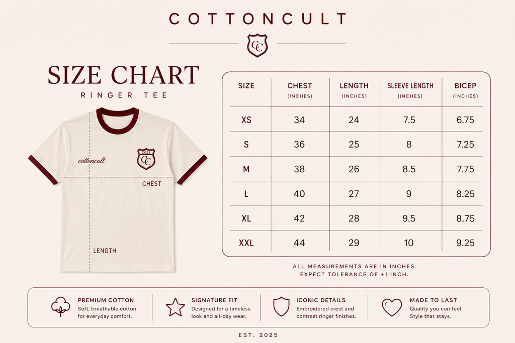 Cult Classic Ringer Tee